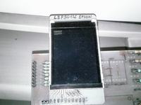 LCD od S65 sterowany przez ATmega16.