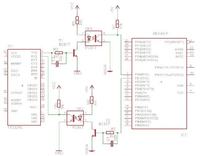 Atmega FT232RL PC817 Optoizolacja TX i RX