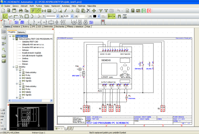 PC Schematic - Siemens Logo - Brak symbolu Siemens Logo w bazie symboli
