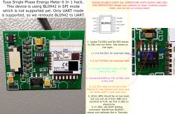 Tuya Single Phase Energy Meter 6 In 1: CBU Chip Flashing & ESPHome Integration Issues