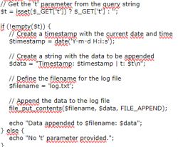 PHP Script for Logging Data from TuyaMCU Sensor PHP script snippet for logging data from the TuyaMCU sensor.