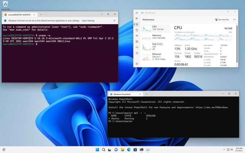 Zaprezentowano Windows 11 na komputerze jednopłytkowym Rock 5B (z Rockchip RK3588)