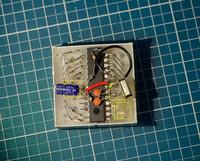 Matryca LED wyświetlająca płomienie