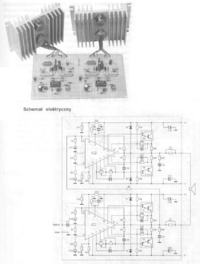 Wzmacniacz mocy 320W. Parametry, opis, montaż, elementy.