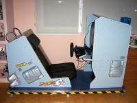 Efektowny kokpit do gier