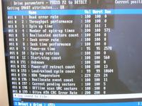 Hitachi 40 GB IC25N040ATMR04-0 - zerowanie dysku, bad sektory, MHDD test
