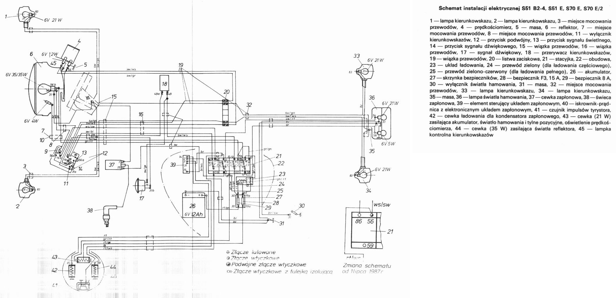 Simson S51 Instalacja 6v Pali ar wki Po Zmianie Magneta simson-s51-instalacja-6v-pali-ar-wki-po-zmianie-magneta