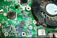 HP Compaq NC4200 - naprawa po zalaniu HP Compaq NC4200 - naprawa po zalaniu