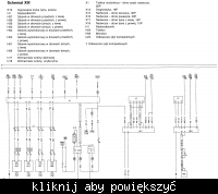 schemat instalacji elektrycznej VECTRA B 1.7 TD - ISUZU
