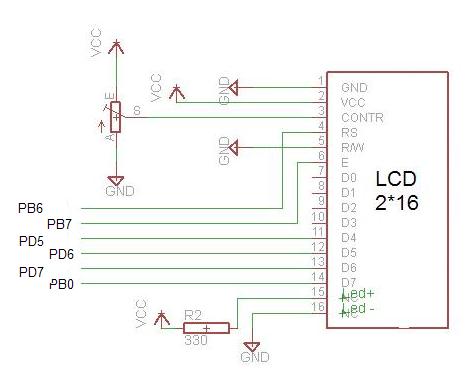 ATMEGA 8. Brak wyświetlania LCD
