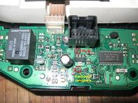 Ford KA - wyprowadzenia panelu sterowania ogrzewaniem