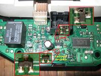 Ford KA - wyprowadzenia panelu sterowania ogrzewaniem