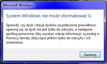Kingston DataTraveler 150 32GB - Błąd formatowania i niewłaściwa pojemność