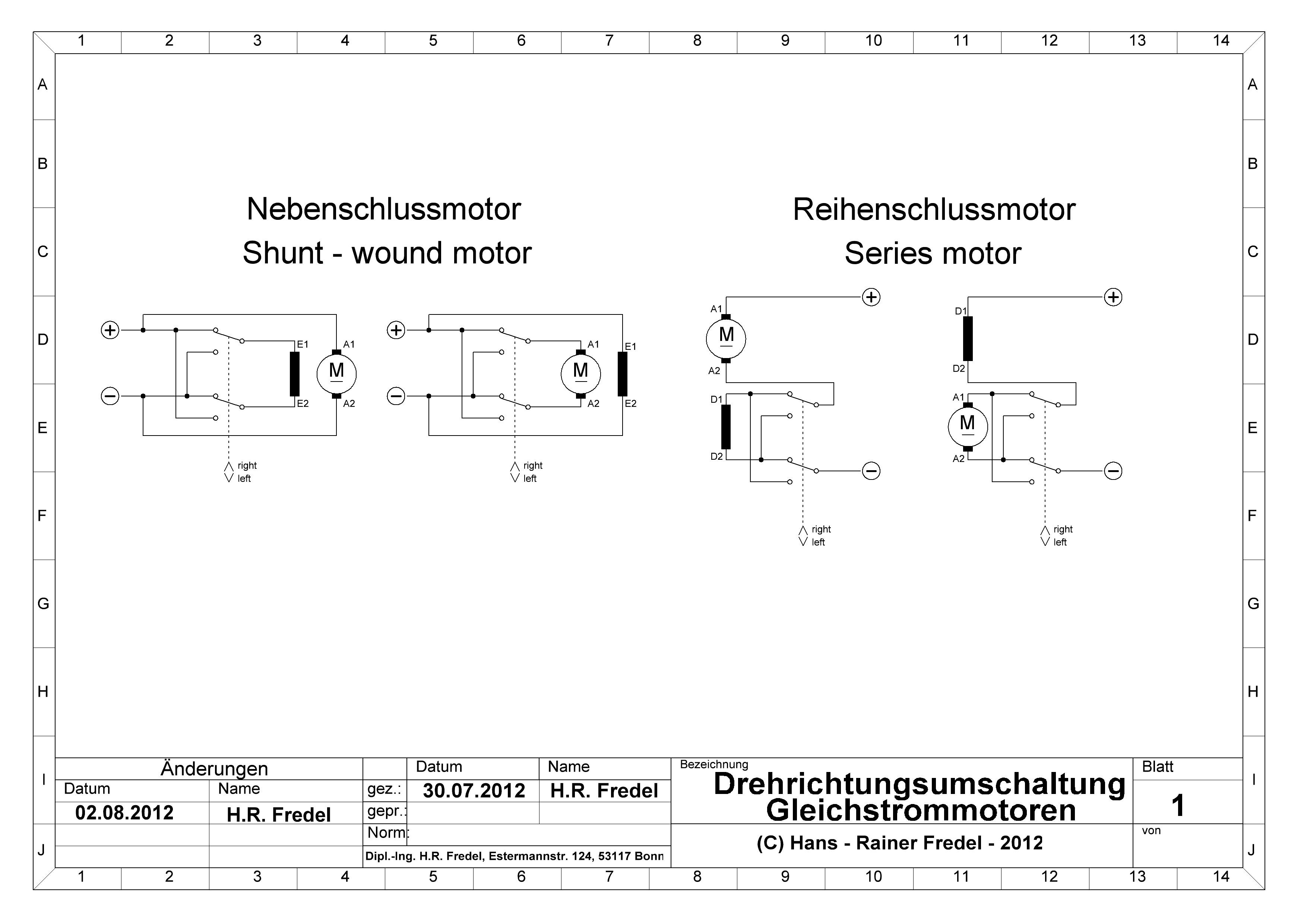 How to change the direction of a dc motor ? | Forum for Electronics