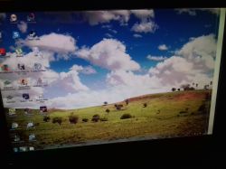 Samsung SyncMaster T220HD - paski i linie na monitorze