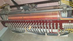 Transformator Siemens o napięciu 430V.