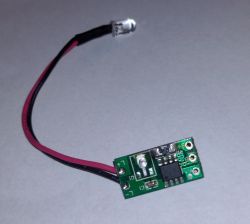 Płytka drukowana oświetlenia LED z wkrętarko-wiertarki Parkside