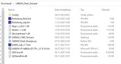 Inhalt des LN882H_Flash_Dumper Verzeichnisses Screenshot des Verzeichnisses LN882H_Flash_Dumper auf Windows.