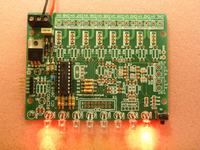 Płytka startowa dla procesorów PIC.