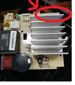 Suszarka Beko WDX8543130B - PCB martwe bez zasilania