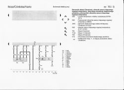 Schemat podłączenia sterownika klimatronik Audi A3 8L / A4 B5 - piny