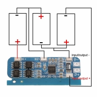 Replacing the cells in the Makita 24V screwdriver from NiCd to Li-Ion Replacing the cells in the Makita 24V screwdriver from NiCd to Li-Ion