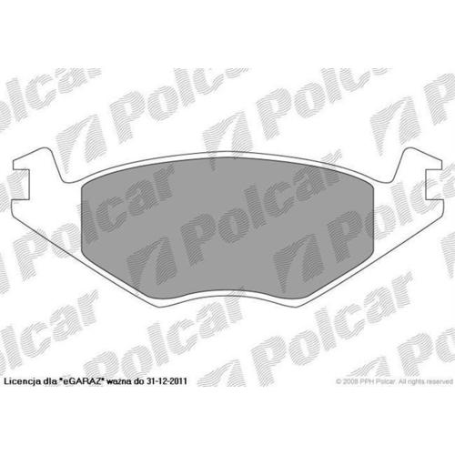 VW Polo 1.9D klekoczące klocki przód