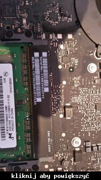 Apple MacBook Pro - Apple MacBook Pro 1278 brak obrazu na matrycy
