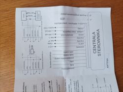 Peugeot 206cc podłączenie uniwersalnego zamka centralnego