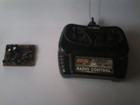 Schemat odbiornika 27MHz (zdalne sterowanie) Schemat odbiornika 27MHz (zdalne sterowanie)