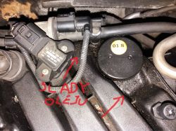 Audi A3 8P 1.6 - Takes 2 liters of oil per 1000 km - video + photos Audi A3 8P 1.6 - Takes 2 liters of oil per 1000 km - video + photos