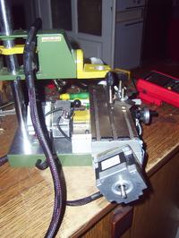 Minifrezarka CNC - przeróbka ręcznej frezarki na CNC Minifrezarka CNC - przeróbka ręcznej frezarki na CNC