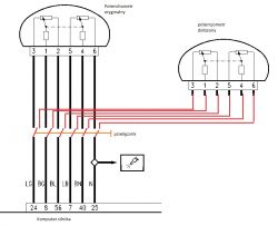 Dwa potencjometry pedału gazu na raz - tempomat metodą prób i błędów.