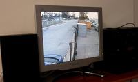 Pasy na rozdzielonym sygnale z kamerki CCTV Pasy na rozdzielonym sygnale z kamerki CCTV