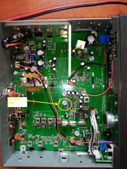 Lafayette Trucker regulacja ASQ automatyczny squelch