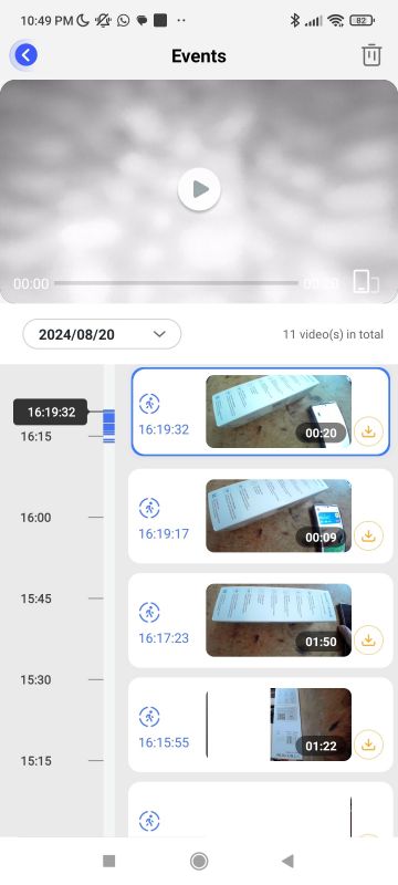 WiFi wireless video intercom - test, app and interior WiFi wireless video intercom - test, app and interior