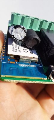 How do I reduce the relay trip time on the Tuya gate controller?