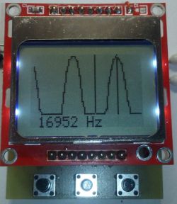 Oscyloskop AVR - LCD Nokia3310