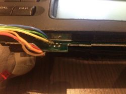 Płytka radia immobilaizer podswietlenie liczników