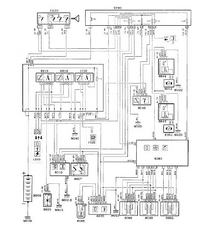 Lancia Zeta / Peugeot 806 / Ulysse / Evasion - schemat elektryczny