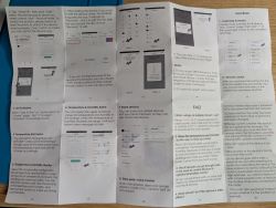 Instruction manual for a smart IR remote with setup steps and feature descriptions.