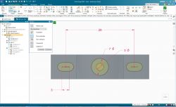 Print-experiment - repairing a workshop light, replacing a metal component