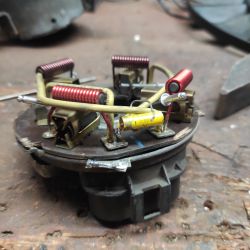 Silnik wentylatora z Toledo 1 1.9tdi nagrzewa się mocno po naprawie - urwany przewód