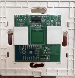 WiFi switch circuit board with visible electronic components.