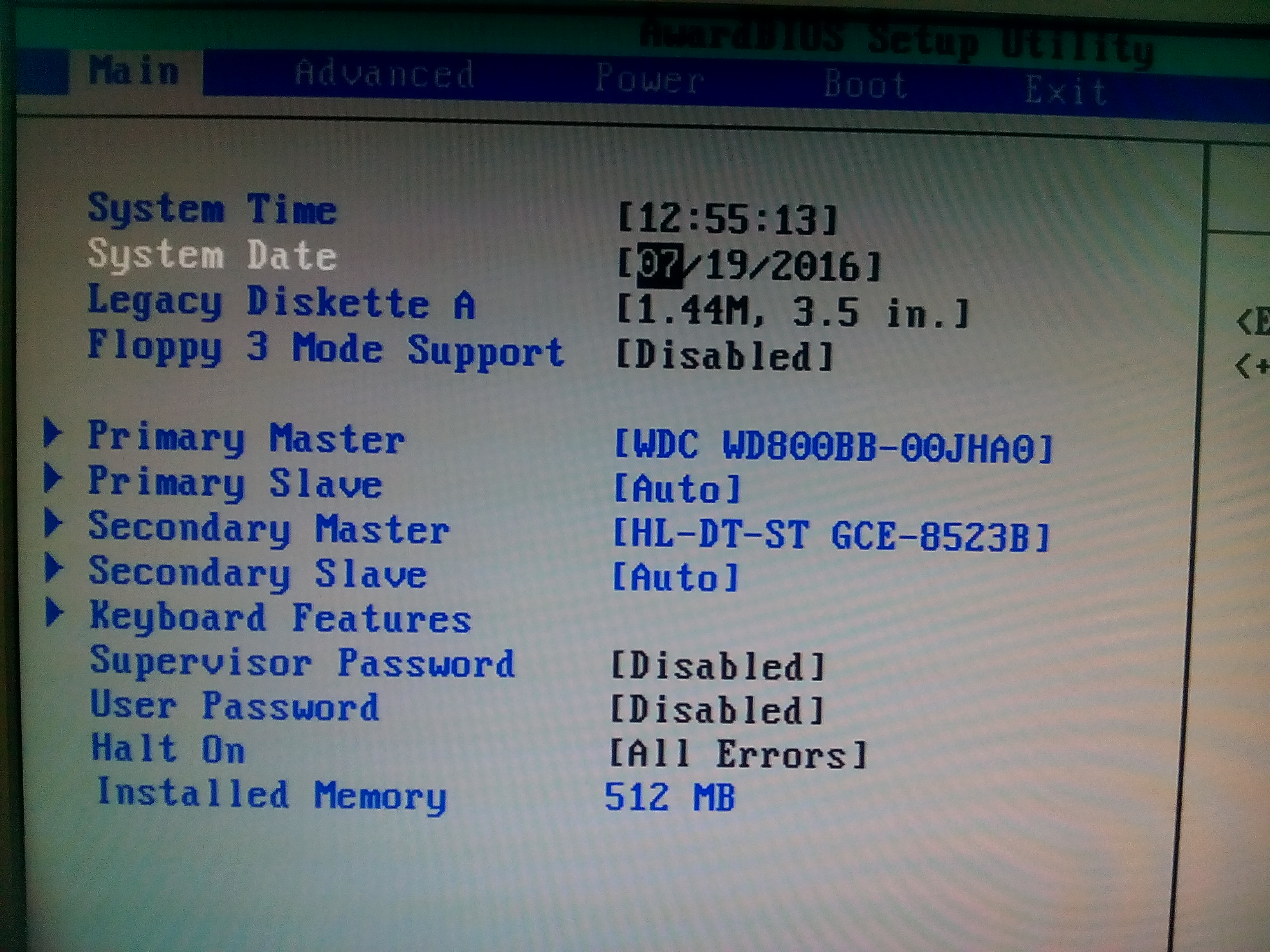 error in ioctl call formating floppy disk