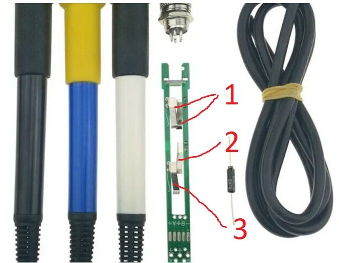 Testuję zestaw lutowniczy - bez miernika i z lutownicą sieciową z regulowaną mocą.