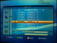 Skymaster DX15 - Dodawanie pojedynczego kanału bez ponownego skanowania