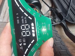 Hulajnoga elektryczna S9 Plus: Podłączenie dwóch silników, sterowników i akumulatorów