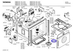 Siemens HB89E54/03 - zapach przypalanego tworzywa z wywiewu, połamany pierścień ceramiczny