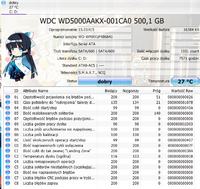 WD Caviar Blue 5000AAKX - Głośna praca dysku i piszczenie